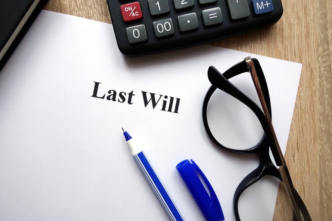 last will being administered by executor