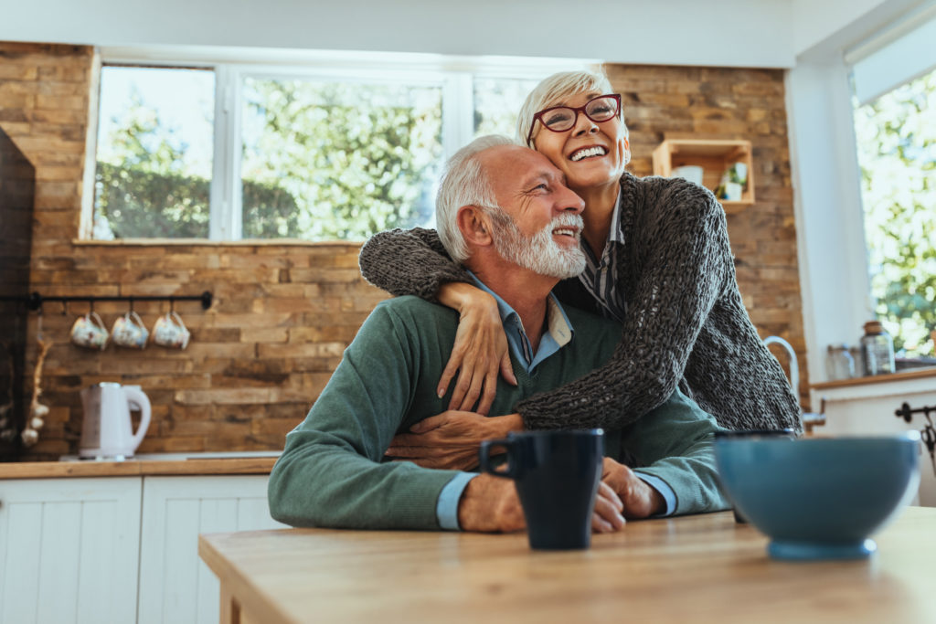happy couple because they planned well for retirement with taxes in mind