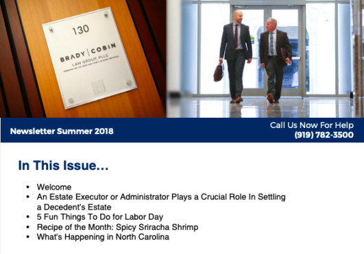 the Trusts and Estates Law Group newsletter summer 2018